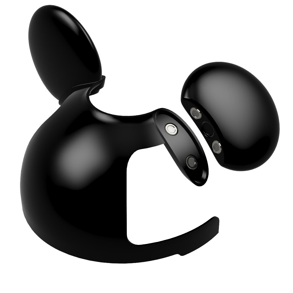 Circular Magnetic Ears for Personal Hat