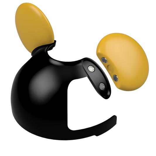 Circular Magnetic Ears for Personal Hat