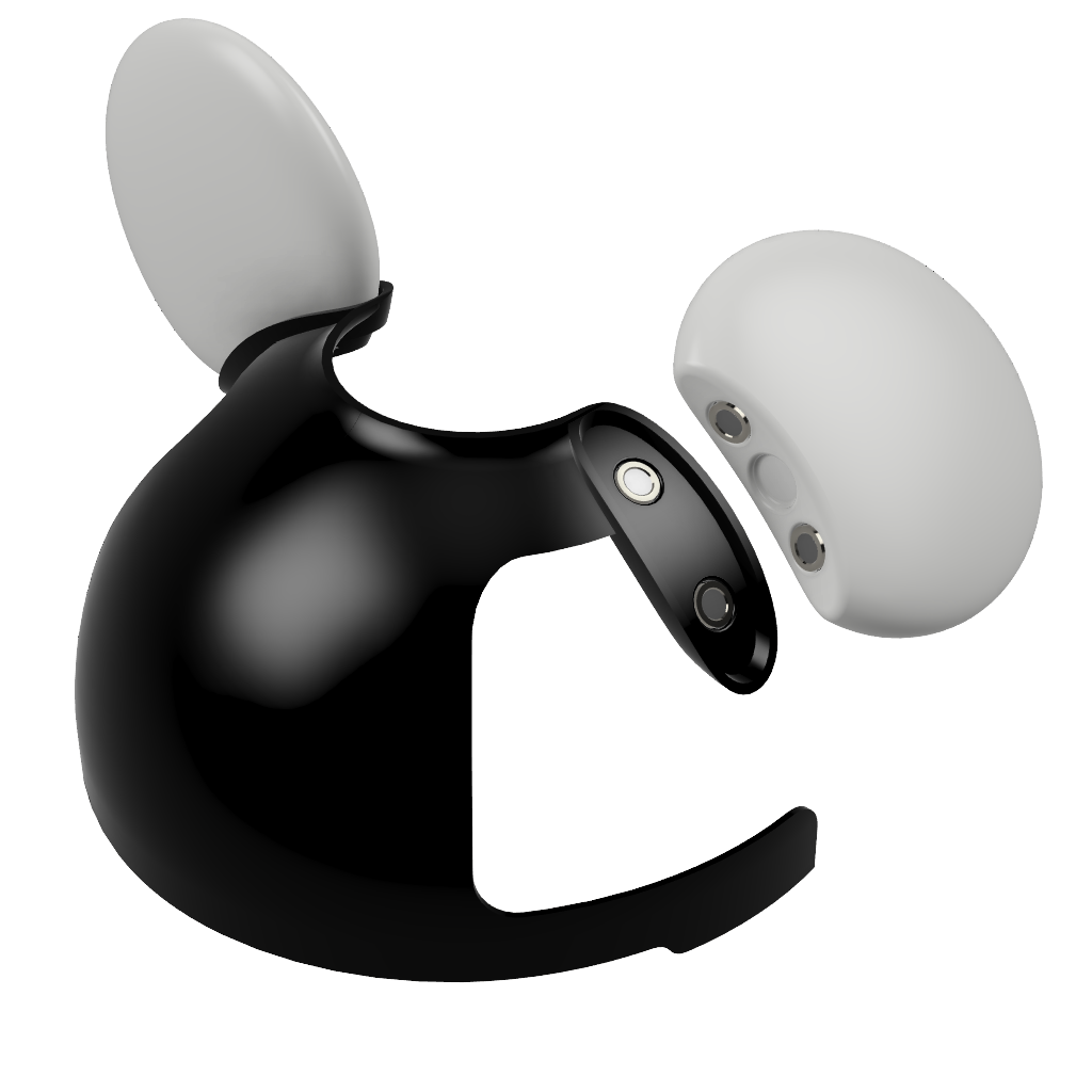 Circular Magnetic Ears for Personal Hat