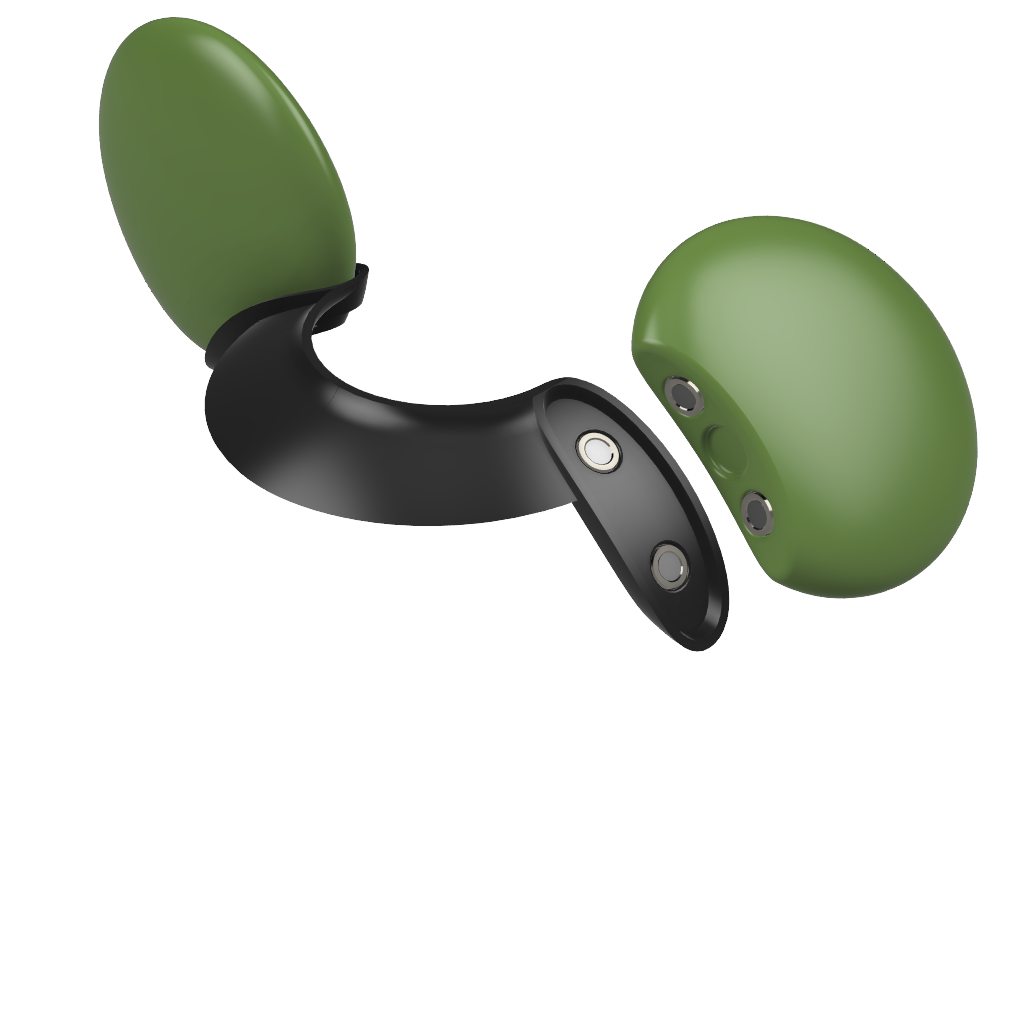Circular Magnetic Ears for Personal Hat