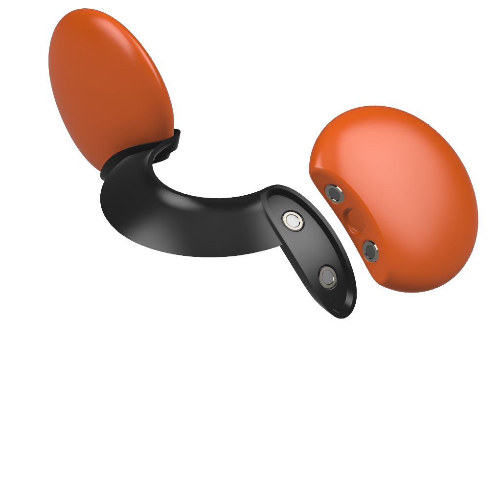 Circular Magnetic Ears for Personal Hat