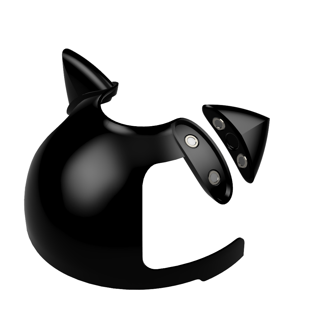 Feline Magnetic Ears for Personal Hat