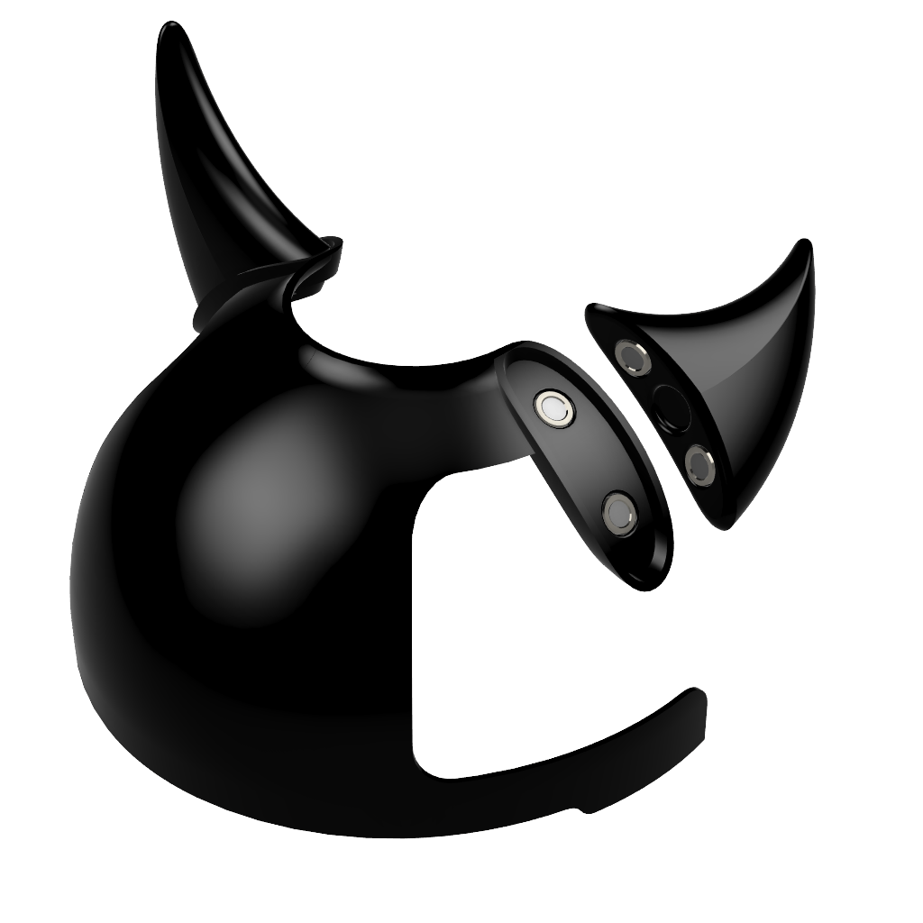 Horned Magnetic Ears for Personal Hat