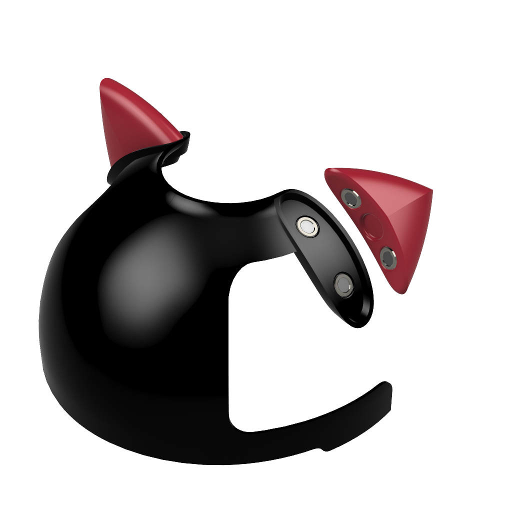Feline Magnetic Ears for Personal Hat