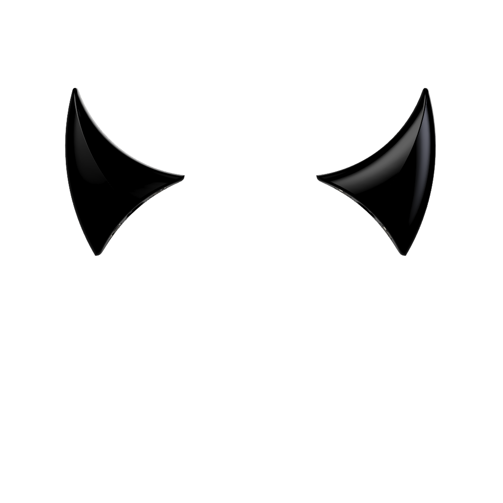 Horned Magnetic Ears for Personal Hat