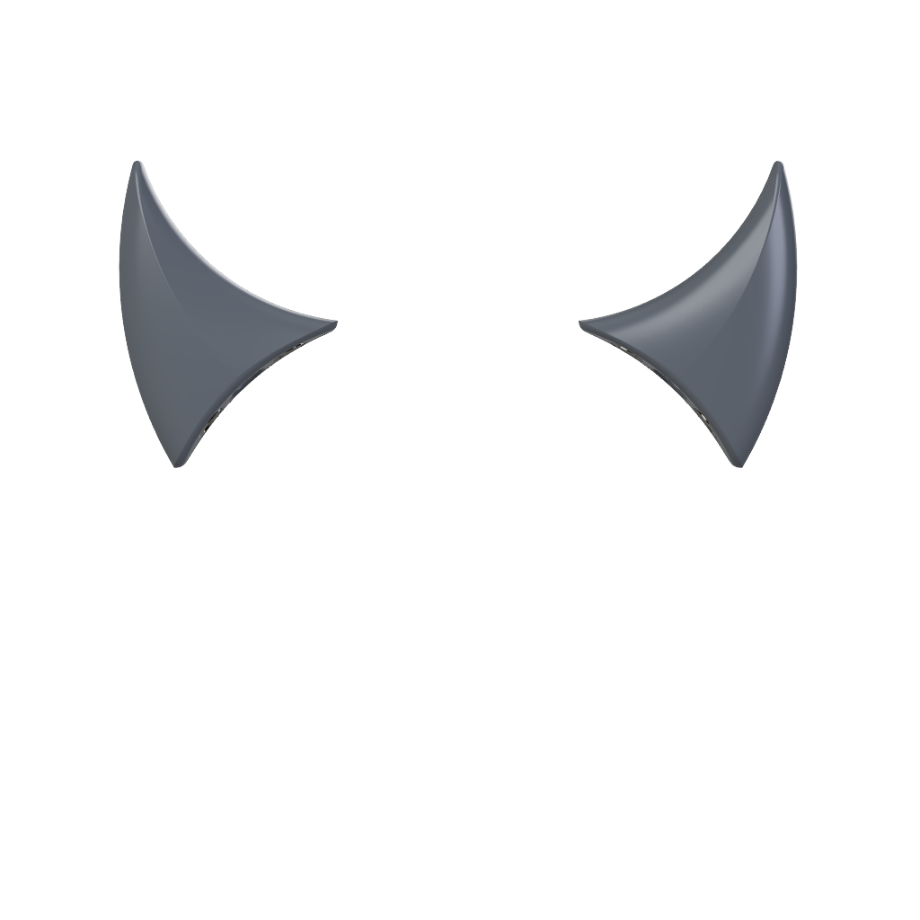Horned Magnetic Ears for Personal Hat